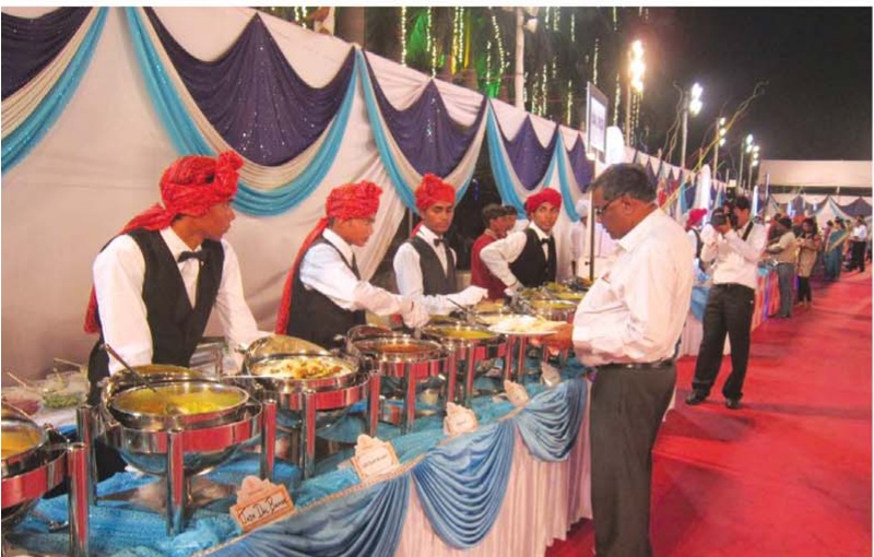 Archana Caterers Royal Banquet Setup